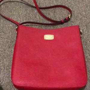 Michael Kors Large Leather Messenger Crossbody